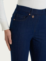 Jeans a gamba dritta in 4 Seasons Denim  Blu Donna - Ragno