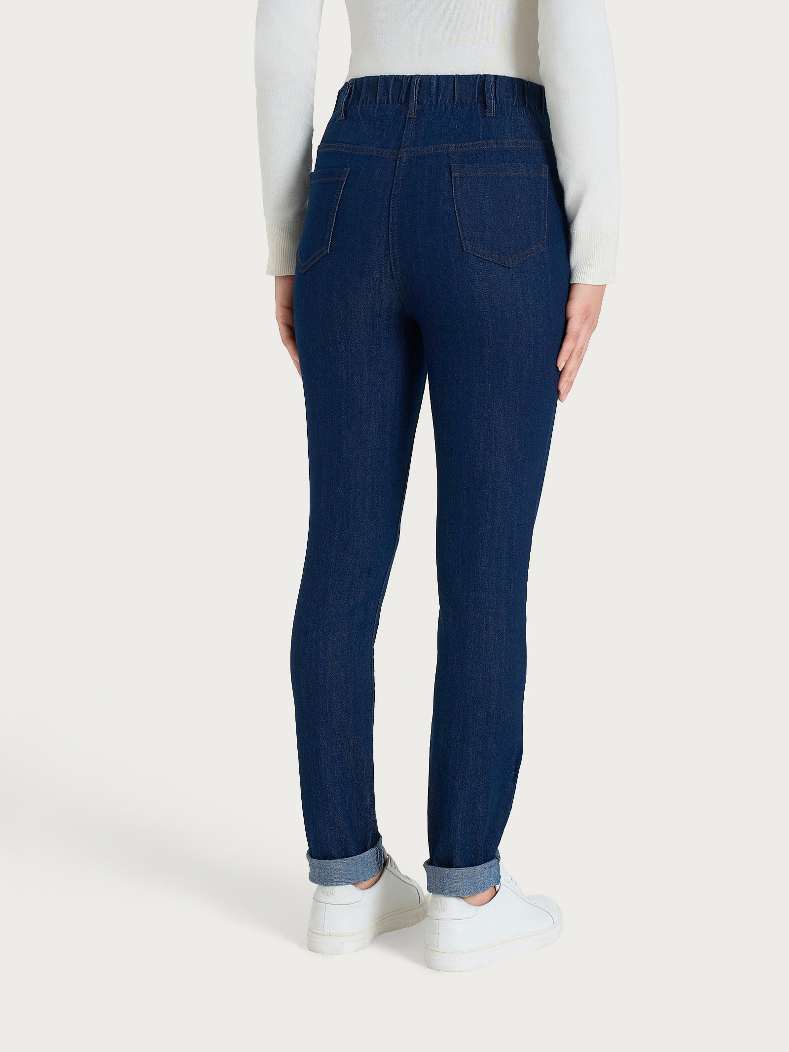 Jeans a 5 tasche in 4 Seasons Denim  Blu Donna - Ragno