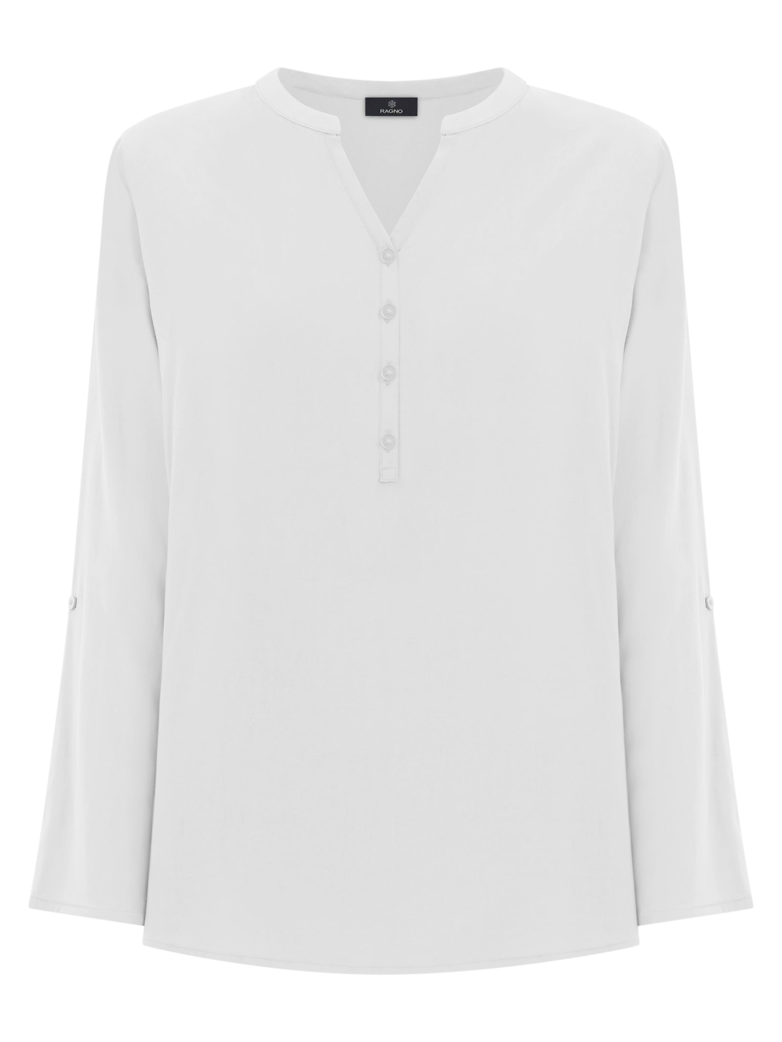 Blusa con Collo Serafino in EcoSeta -  - Ragno