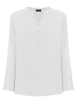 Blusa con Collo Serafino in EcoSeta -  - Ragno