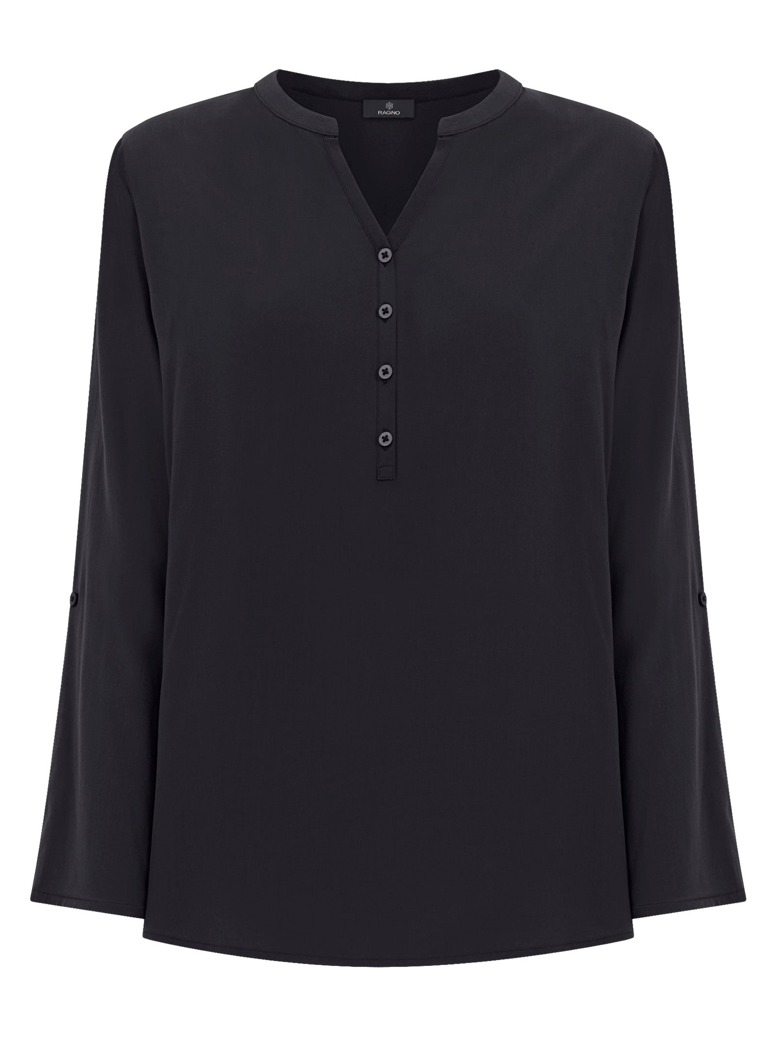 Blusa con Collo Serafino in EcoSeta -  - Ragno