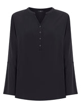 Blusa con Collo Serafino in EcoSeta -  - Ragno