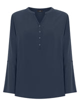 Blusa con Collo Serafino in EcoSeta -  - Ragno