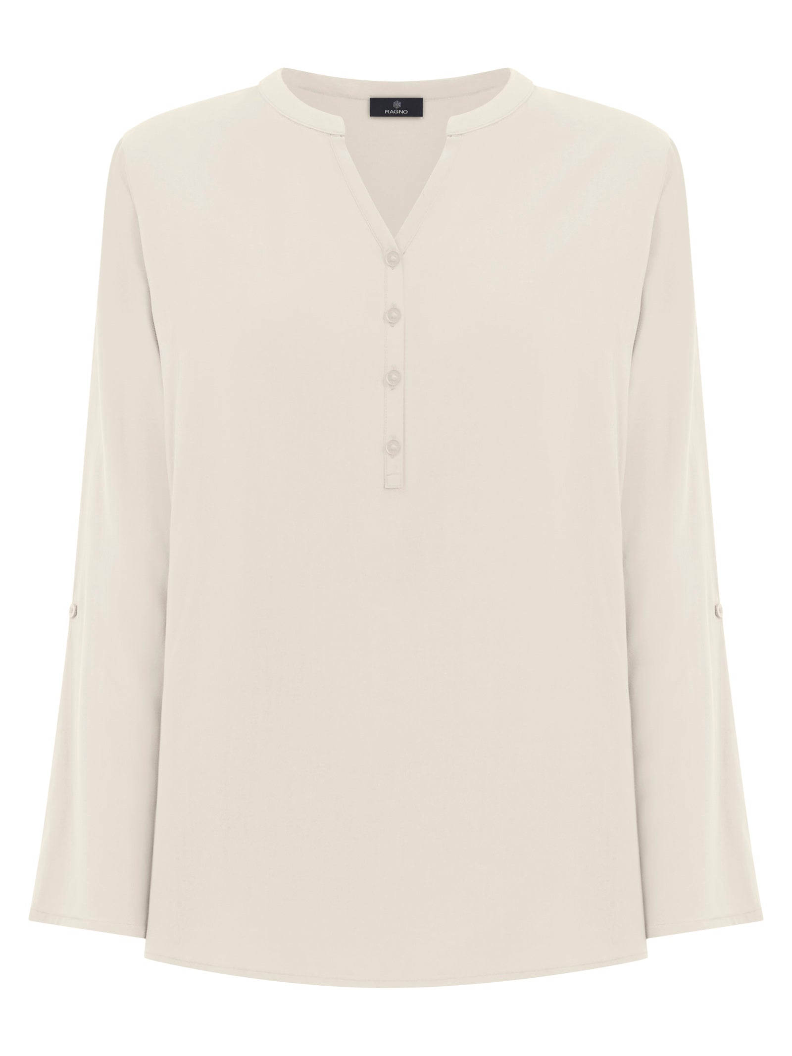 Blusa con Collo Serafino in EcoSeta -  - Ragno