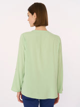 Blusa con Collo Serafino in EcoSeta -  - Ragno