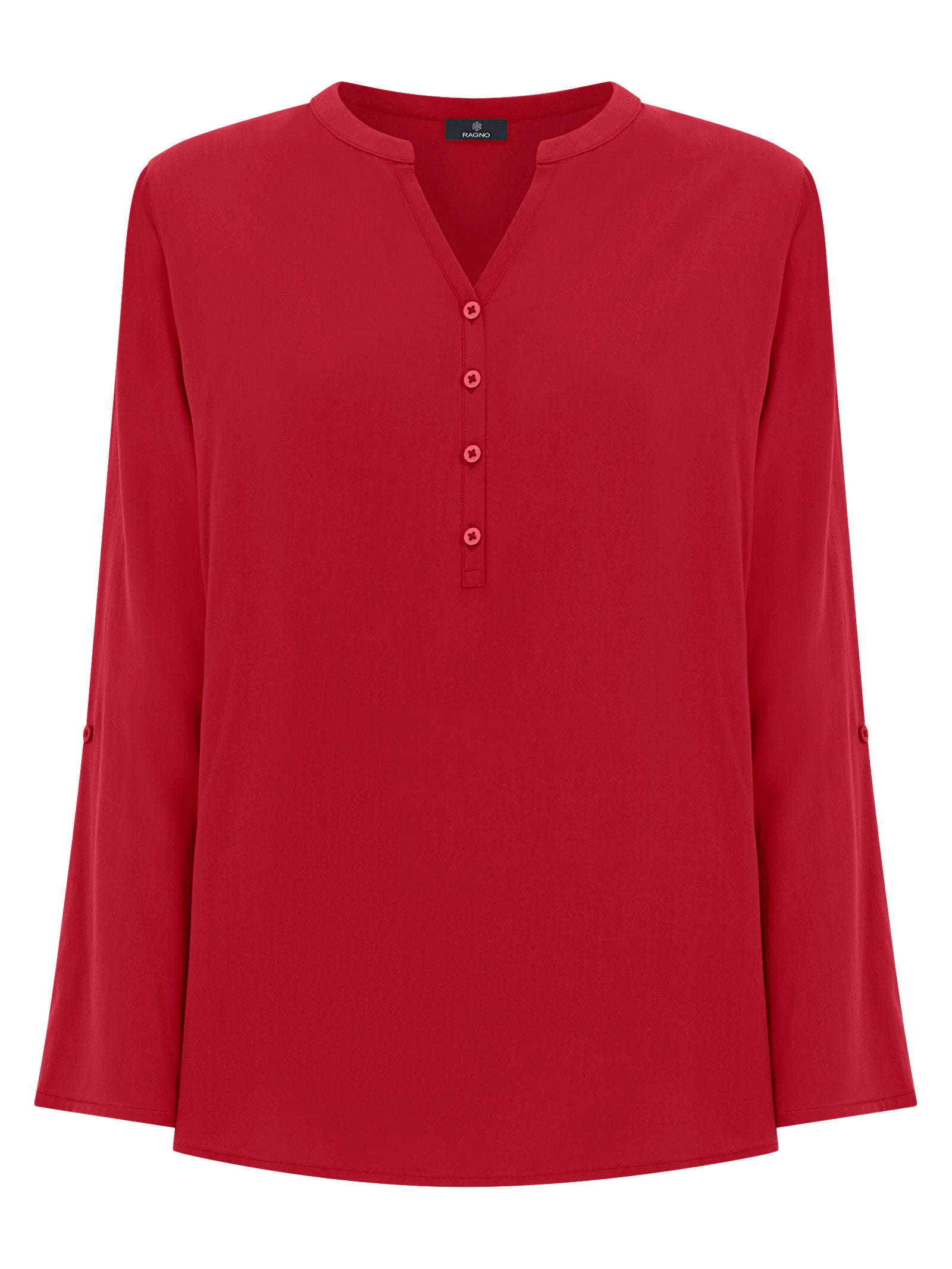 Blusa con Collo Serafino in EcoSeta -  - Ragno