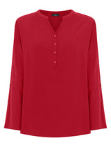 Blusa con Collo Serafino in EcoSeta -  - Ragno