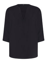 Blusa con scollo a V in EcoSeta -  - Ragno