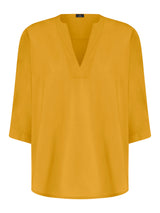 Blusa con scollo a V in EcoSeta -  - Ragno