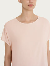 Blusa con manica Kimono in Ecoseta Rosa Donna - Ragno