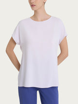 Blusa con manica Kimono in Ecoseta Rosa Donna - Ragno