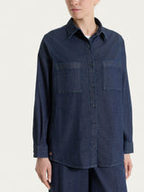 Shacket en Super Light Denim Azul Mujer - Ragno