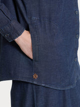 Shacket en Super Light Denim Azul Mujer - Ragno