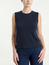 Smanicato corto in Summertime Blu Donna - Ragno