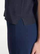 Smanicato corto in Summertime Blu Donna - Ragno