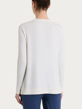 Cardigan con bottoni in Summertime Bianchi Donna - Ragno