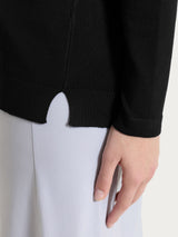 Schwarzer Summertime Cardigan mit Knöpfen - Ragno