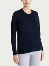 Cardigan con bottoni in Summertime Blu Donna - Ragno