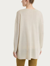 Cardigan in Crêpe Lurex Bianchi Donna - Ragno