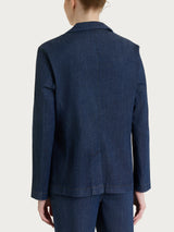 Blazer due bottoni in Light Denim Blu Donna - Ragno