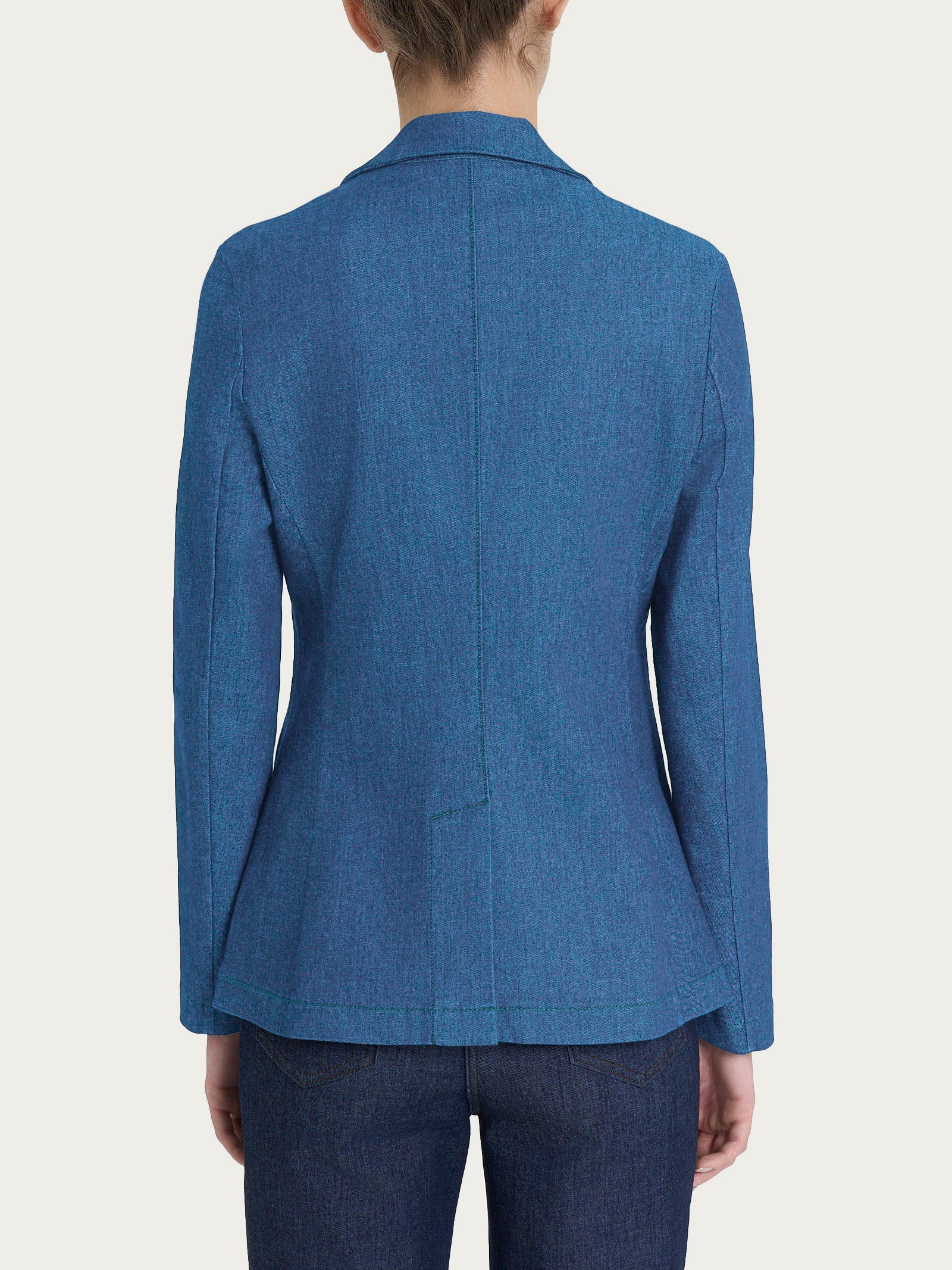 Blazer due bottoni in Light Denim Blu Donna - Ragno