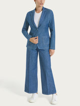 Blazer due bottoni in Light Denim Blu Donna - Ragno