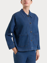 Giubbotto in Light Denim Blu Donna - Ragno