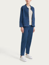 Giubbotto in Light Denim Blu Donna - Ragno