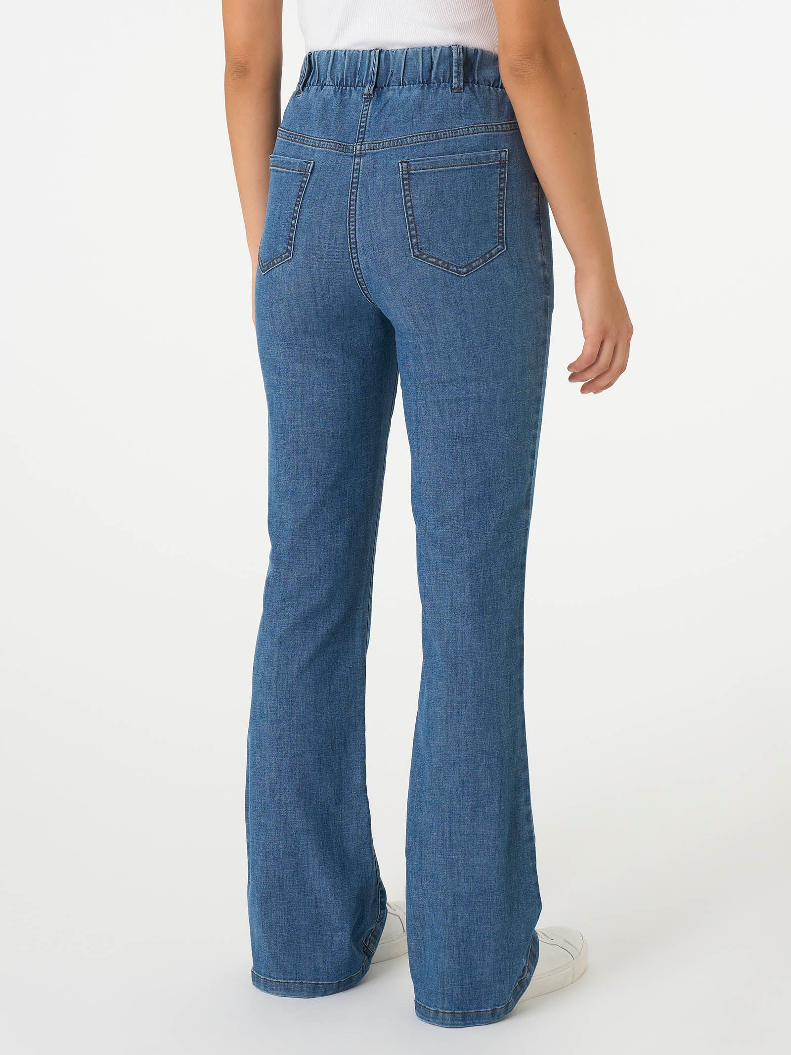 Jeans Flare in Light Denim -  - Ragno