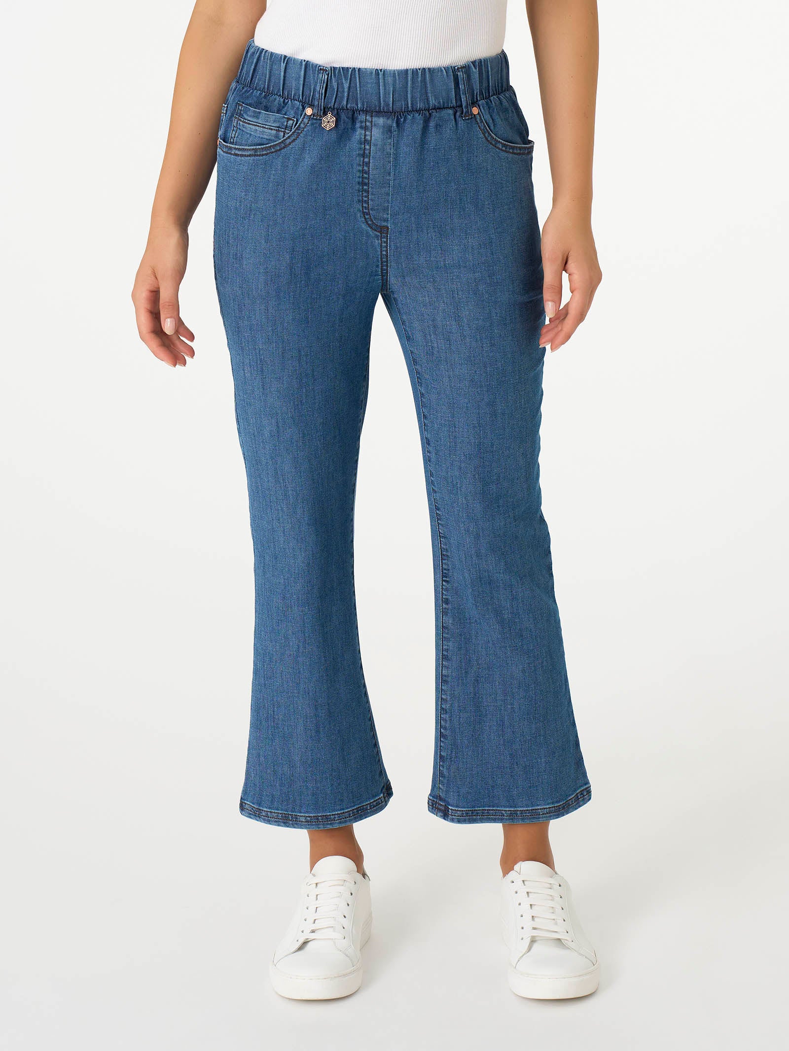 Jeans Flare in Light Denim -  - Ragno