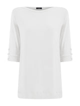 T-shirt con bottoni in Viscosa Summer  -  - Ragno