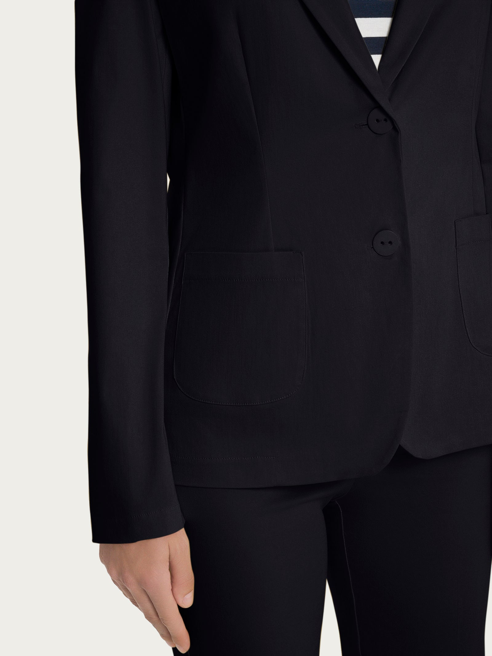 Blazer Beige Doppio Petto con Pantaloni Bianchi | Hockerty Blazer Beige Doppio Petto con Pantaloni Bianchi | Hockerty