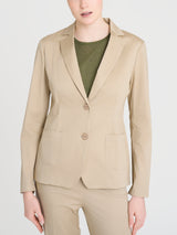 Blazer con due bottoni in Satin Power Marroni Donna - Ragno