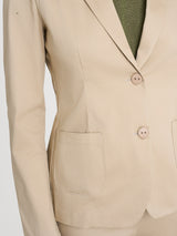 Blazer con due bottoni in Satin Power Marroni Donna - Ragno