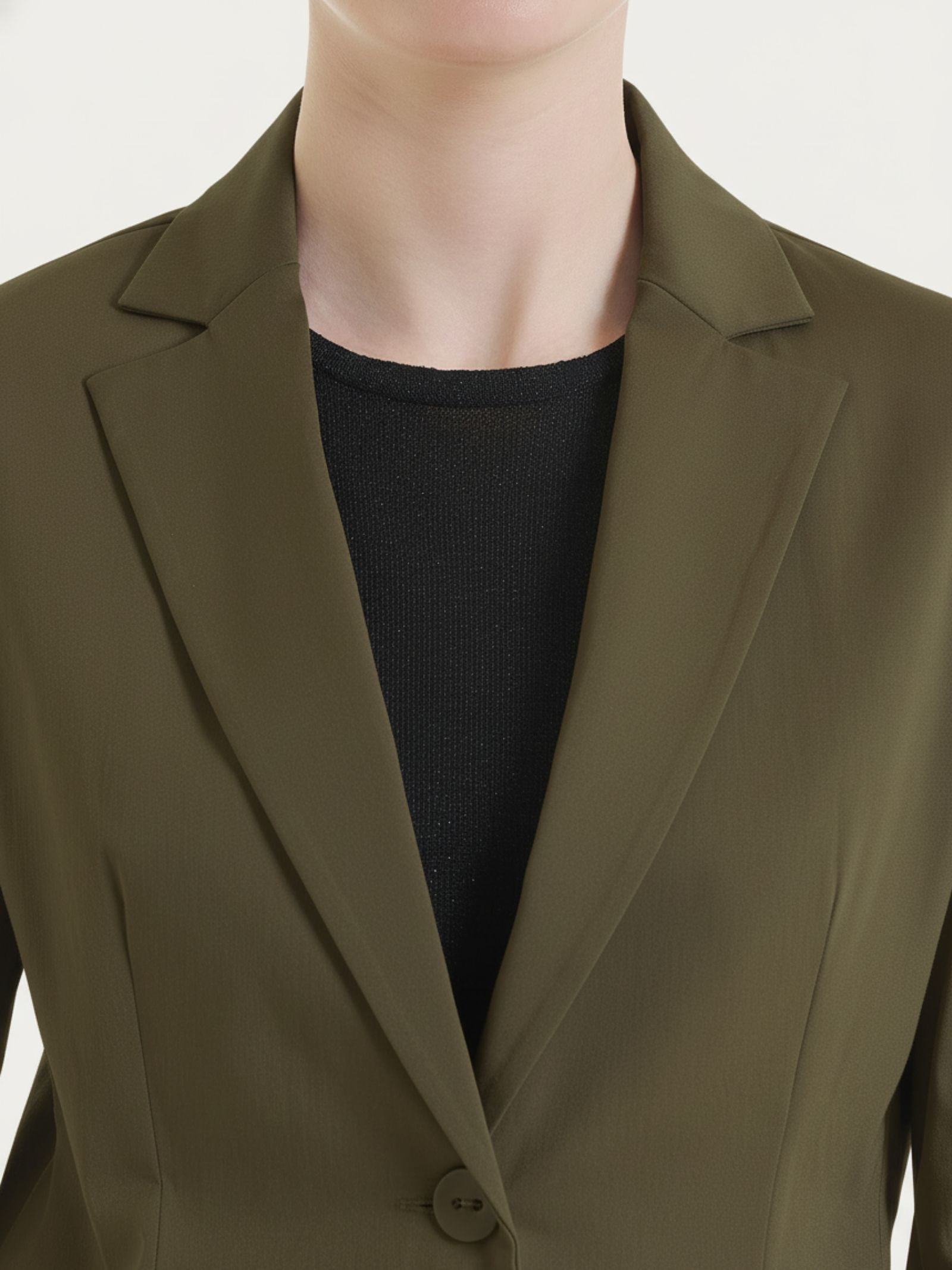 Mrjitor Donna Abito Tre Pezzi Giacca a Un Bottone Gilet a Doppio Petto Pantaloni da Smoking Business Casual