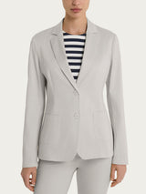 Blazer con due bottoni in Satin Power Grigi Donna - Ragno