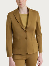 Blazer con due bottoni in Satin Power Verdi Donna - Ragno