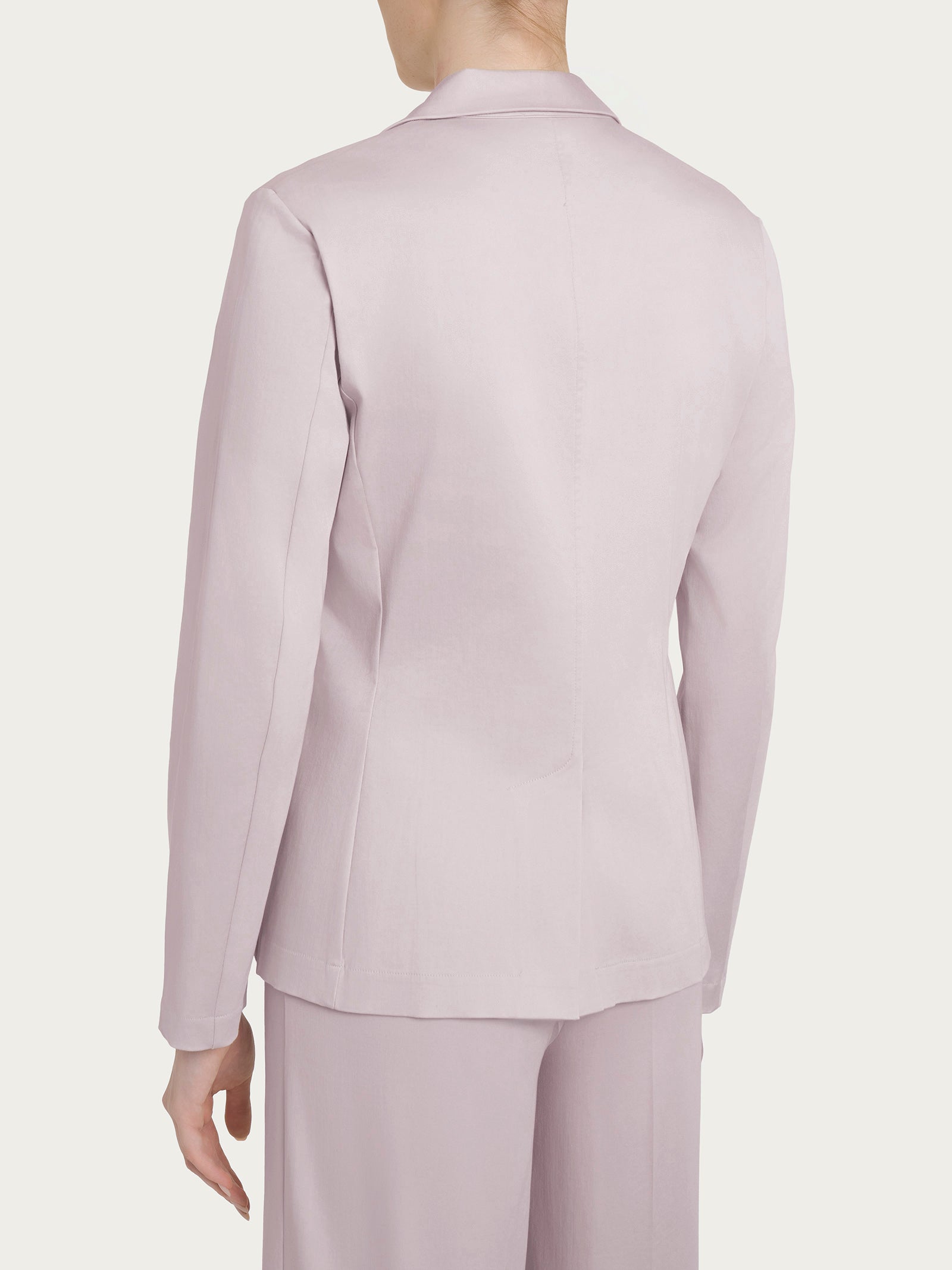 Blazer con due bottoni in Satin Power Rosa Donna - Ragno