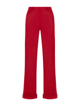 Pantalone a gamba dritta in Satin Power -  - Ragno