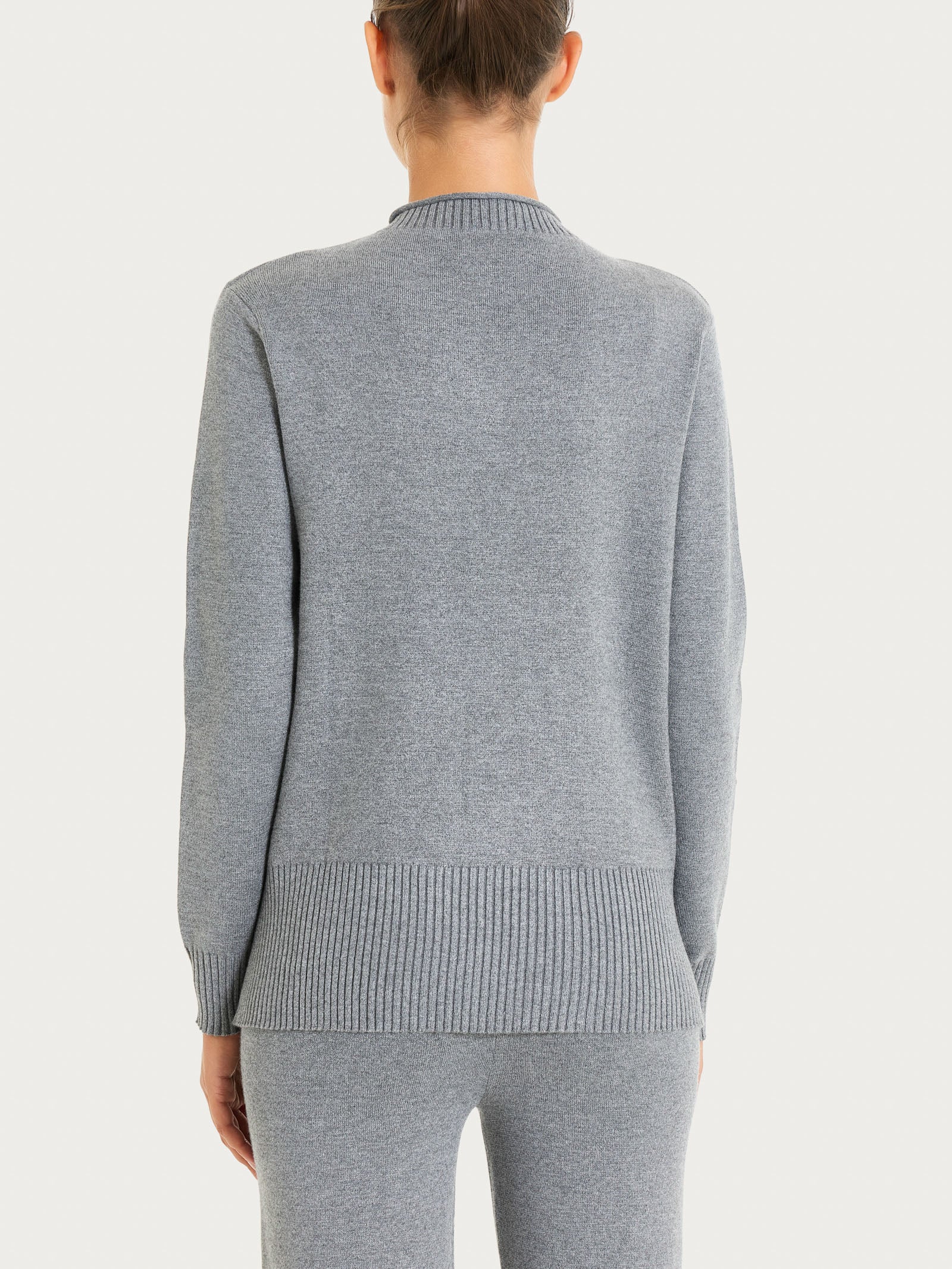 Maglia girocollo in Super Soft  Neri Donna - Ragno
