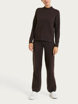 Maglia girocollo in Super Soft  Marroni Donna - Ragno