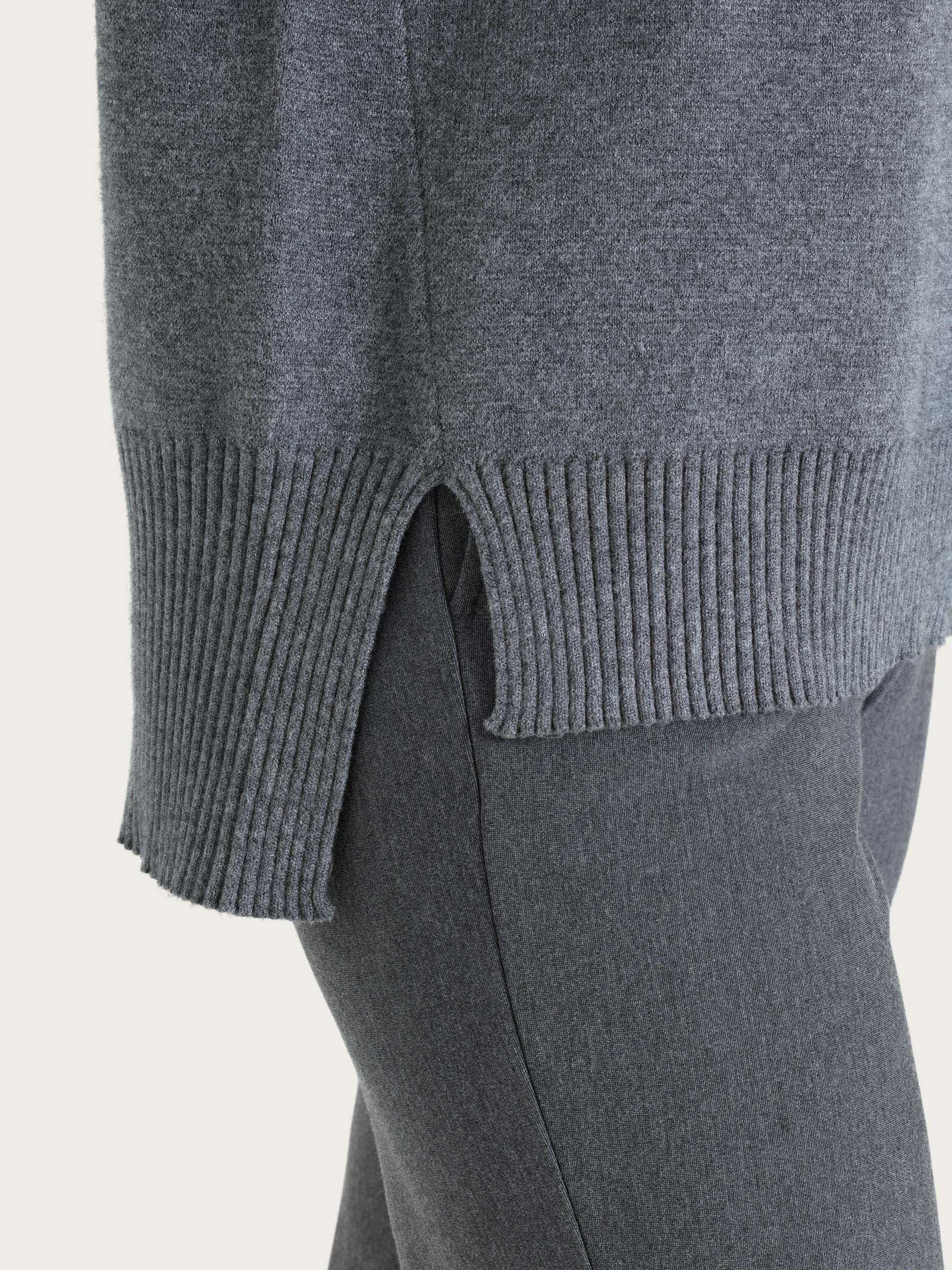 Dolcevita asimmetrico in Super Soft Neri Donna - Ragno