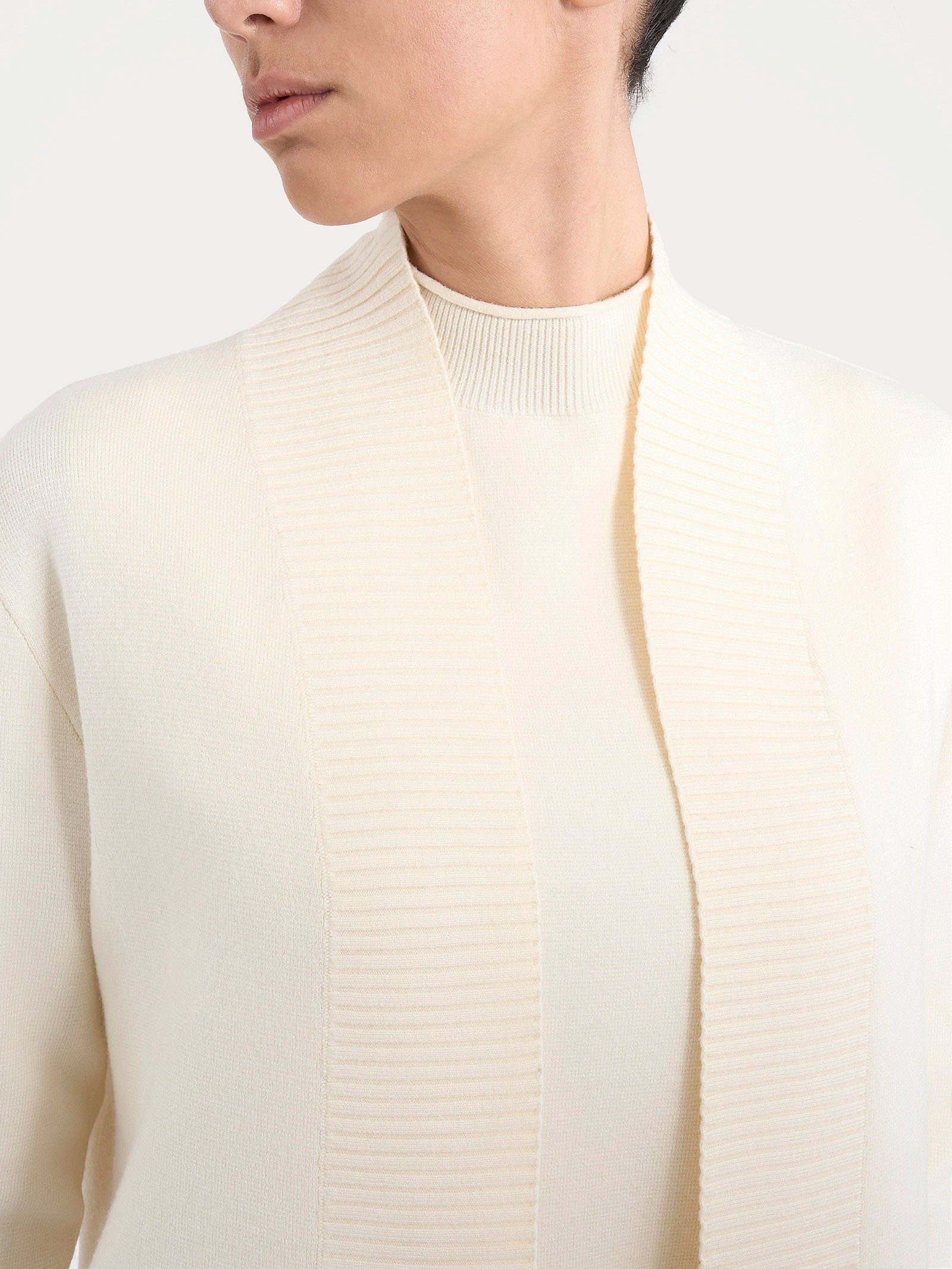 Cardigan aperto in Super Soft  Bianchi Donna - Ragno
