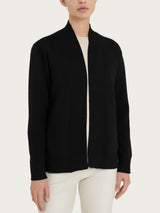 Cardigan aperto in Super Soft  Neri Donna - Ragno