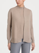 Cárdigan abierto «Super Soft» marrón para mujer - Ragno