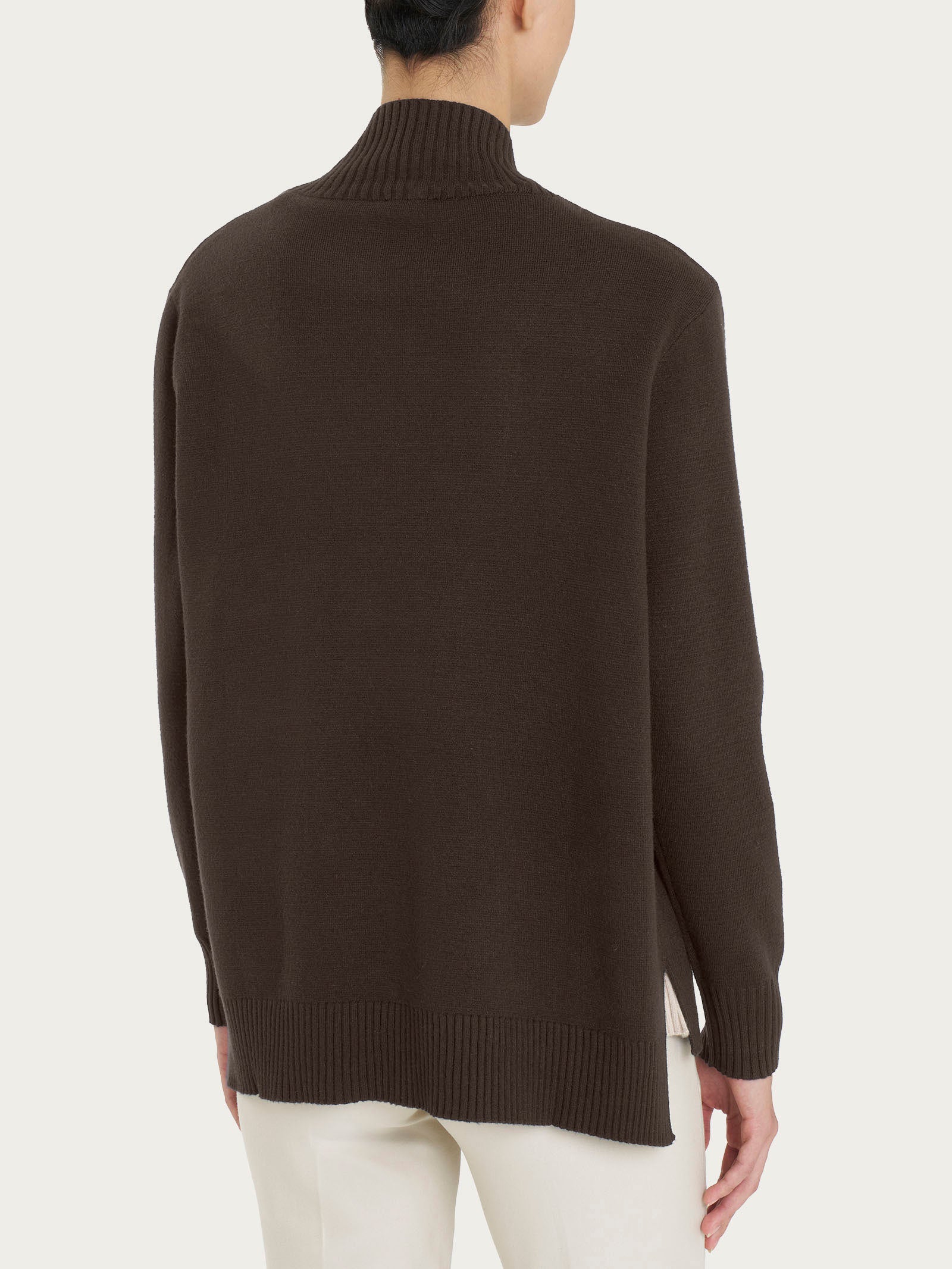 Cardigan aperto in Super Soft  Marroni Donna - Ragno