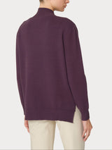 Cardigan corto in Super Soft  Viola Donna - Ragno