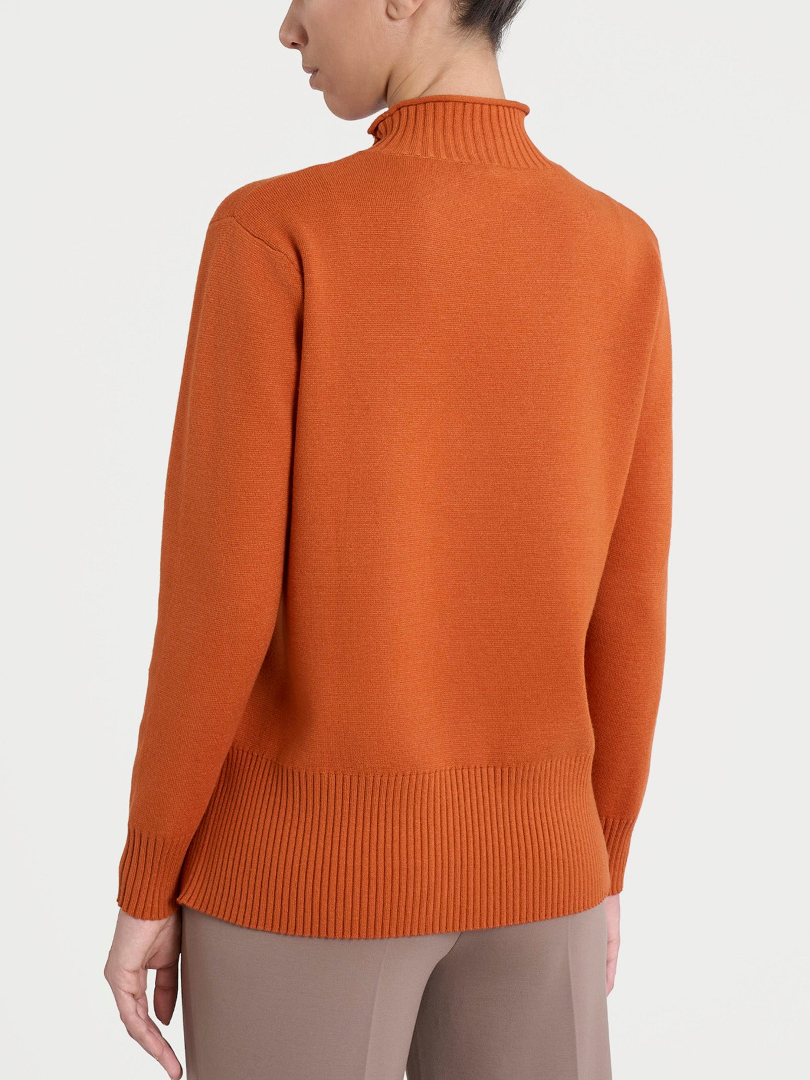 Lupetto in Super Soft Arancioni Donna - Ragno