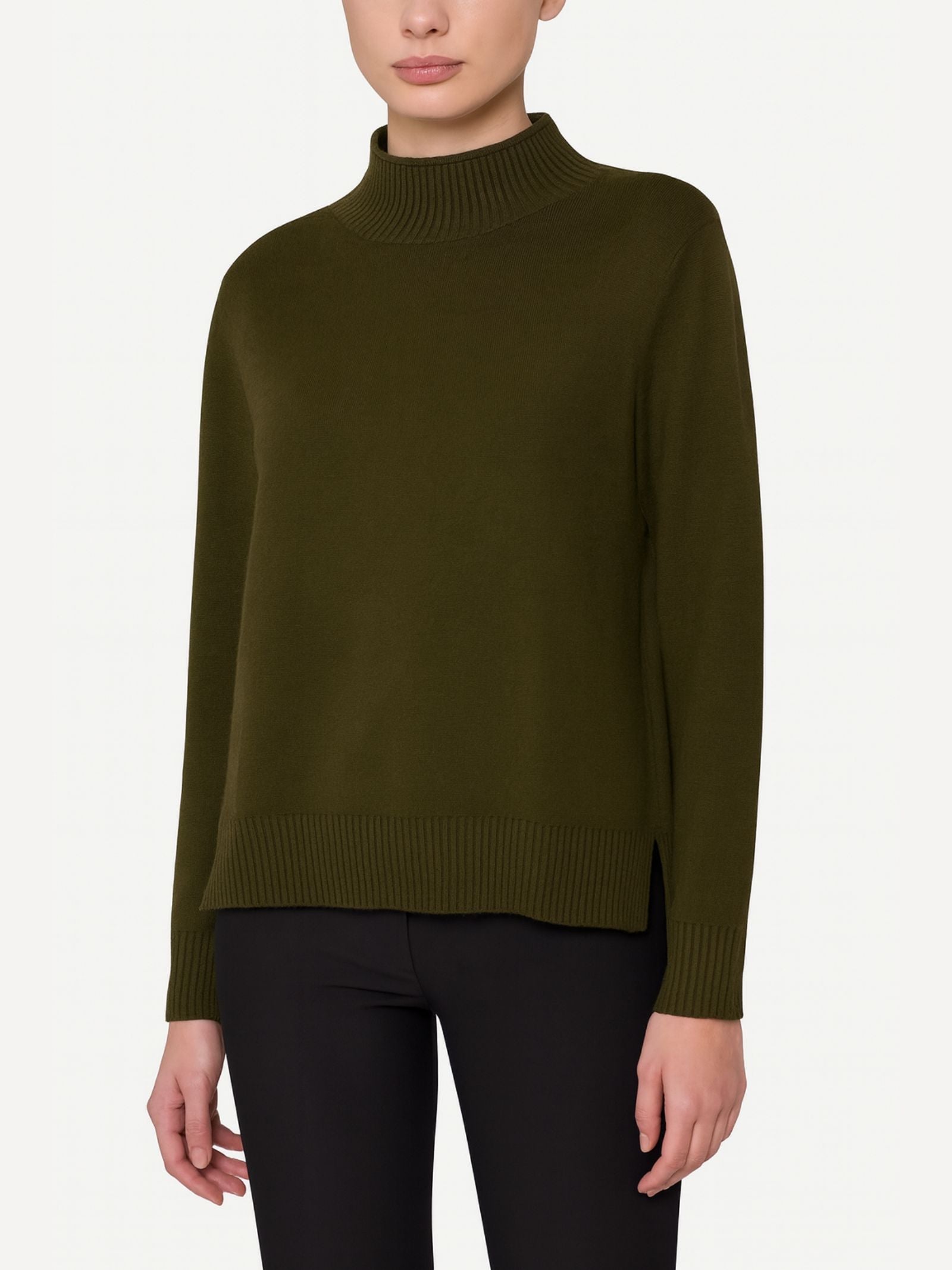 Lupetto in Super Soft Verdi Donna - Ragno