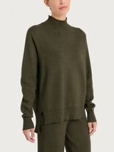 Lupetto in Super Soft Verdi Donna - Ragno